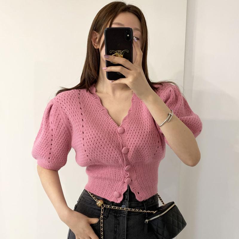 Summer Clothing Trends For Women - Chic Spring Summer Coat V-neck Pink