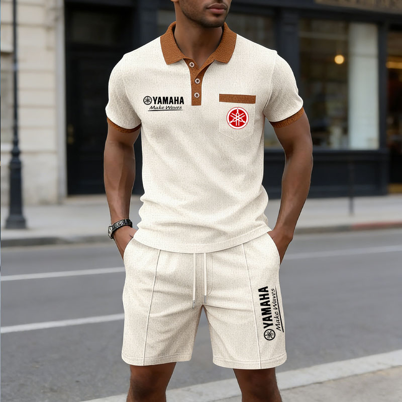 Yamaha Men's Multi-Color Waffl - Summer Clothing Sets บทวิจารณ์และราคา