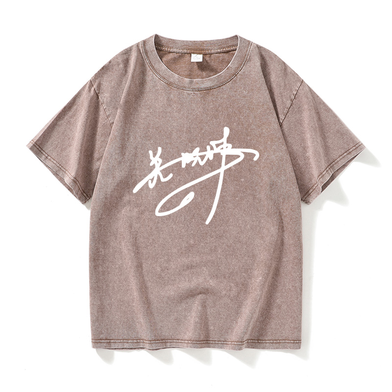 Loose Short Sleeve round Neck  - Summer Clothing Nearby บทวิจารณ์และราคา