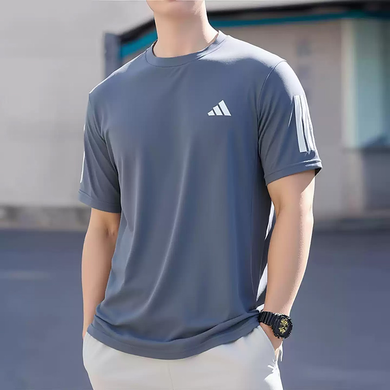 Adidas short-sleeved men's clo - Summer Clothing Model บทวิจารณ์และราคา