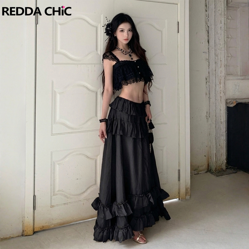 REDDACHiC Women Ruffled Top Sk - Summer Clothing Model บทวิจารณ์และราคา