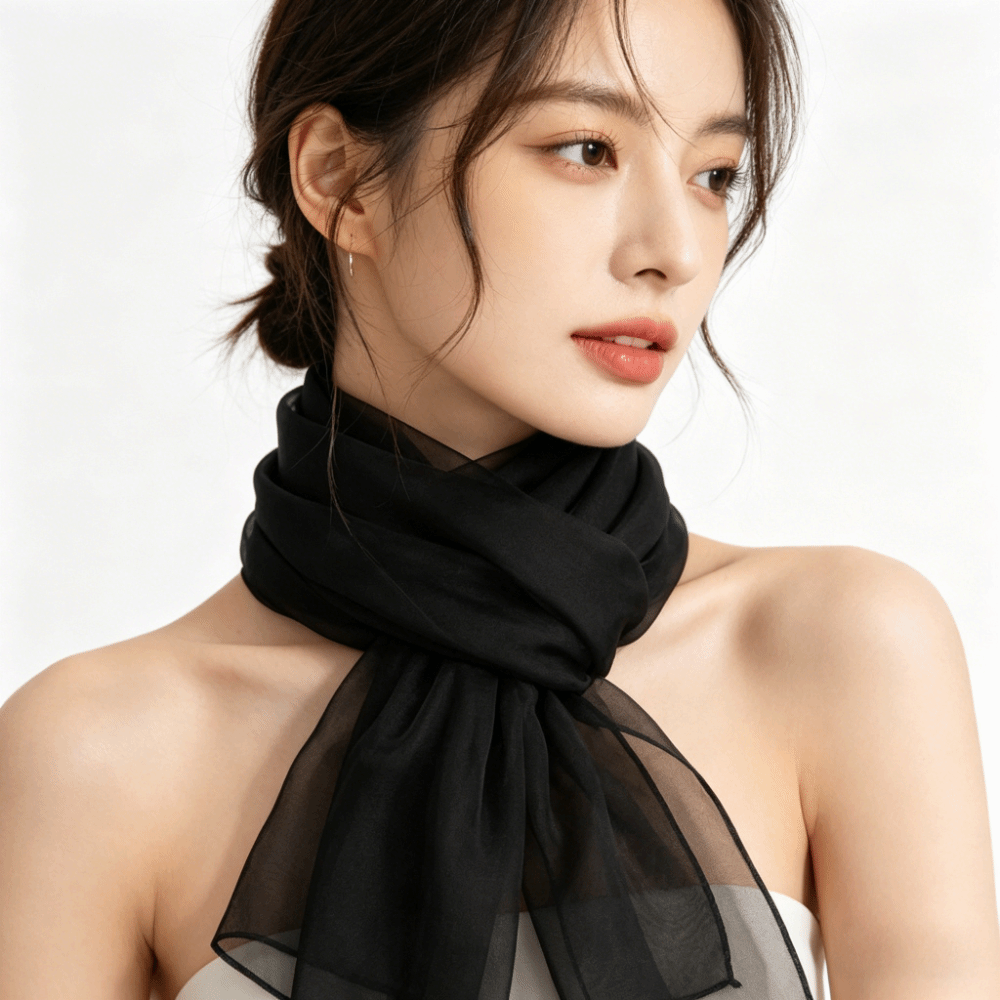 Solid Color Thin Shawl Chiffon - Sarong Pareo Wrap บทวิจารณ์และราคา