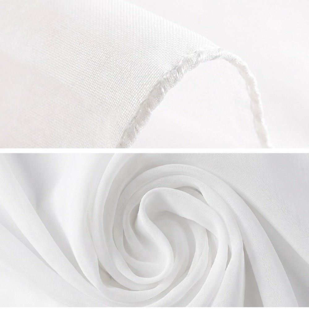 Solid Color Thin Shawl Chiffon - Sarong Pareo Wrap บทวิจารณ์และราคา