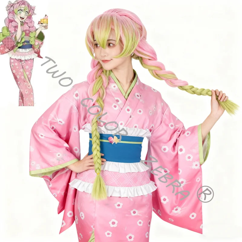 A;3\v,7'd/Kanroji Mitsuri Cosp - Romper Playsuit Women บทวิจารณ์และราคา
