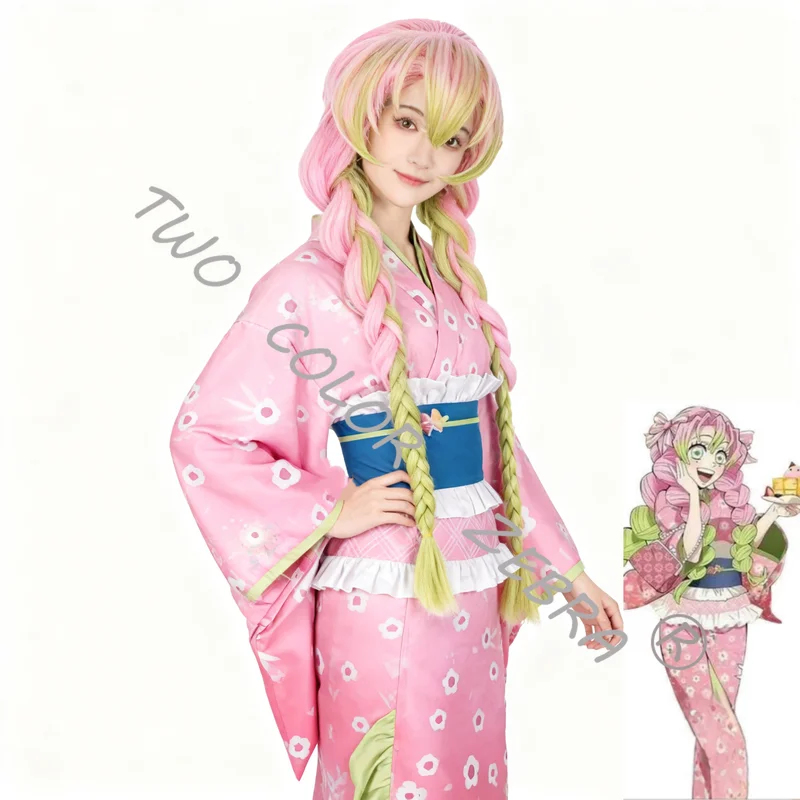 A;3\v,7'd/Kanroji Mitsuri Cosp - Romper Playsuit Women บทวิจารณ์และราคา