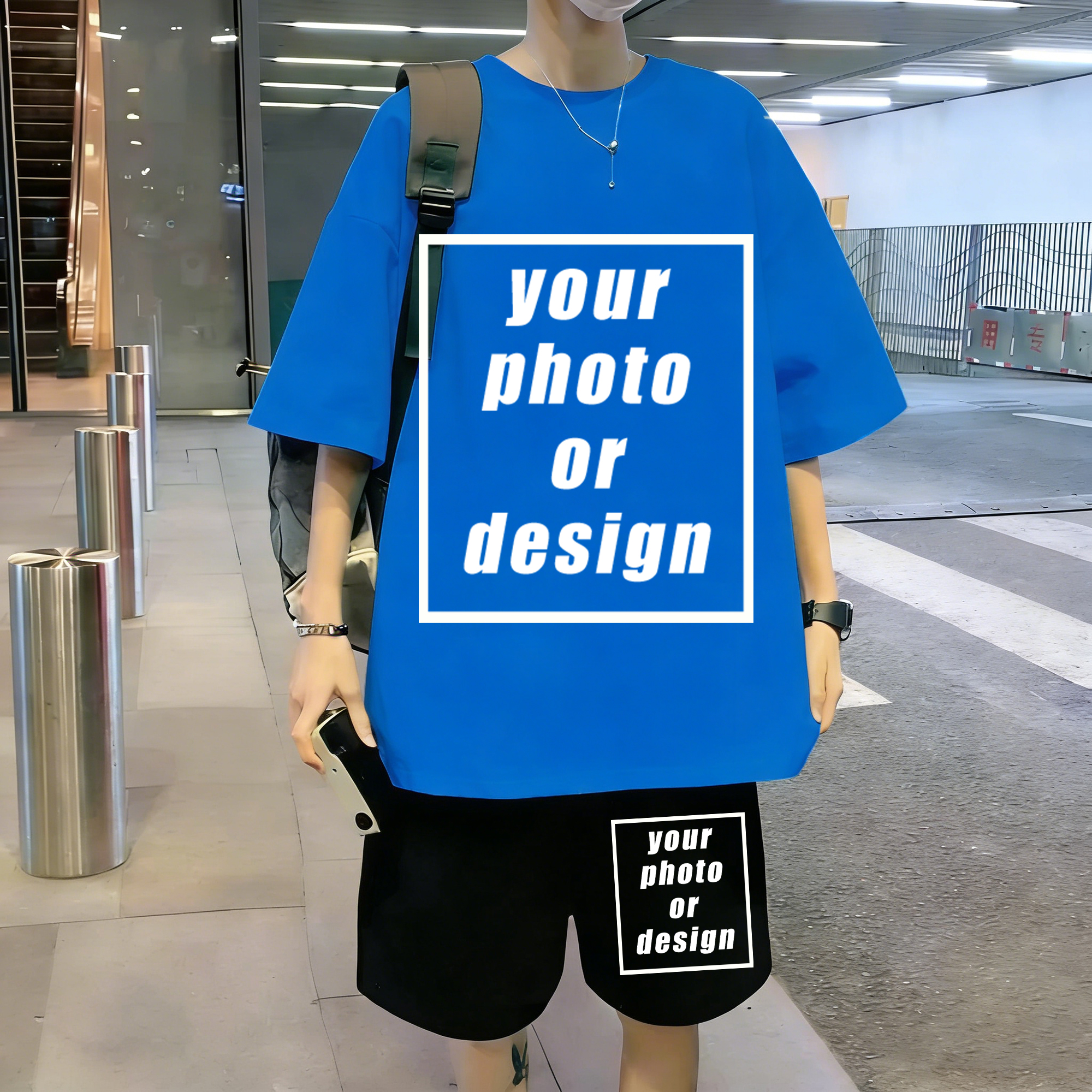 Summer Cotton Short Sleeve Set - Summer Clothing Sets Men บทวิจารณ์และราคา
