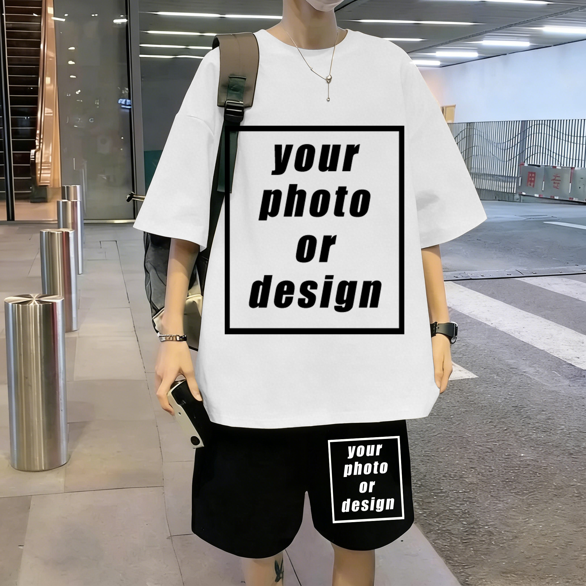 Summer Cotton Short Sleeve Set - Summer Clothing Sets Men บทวิจารณ์และราคา