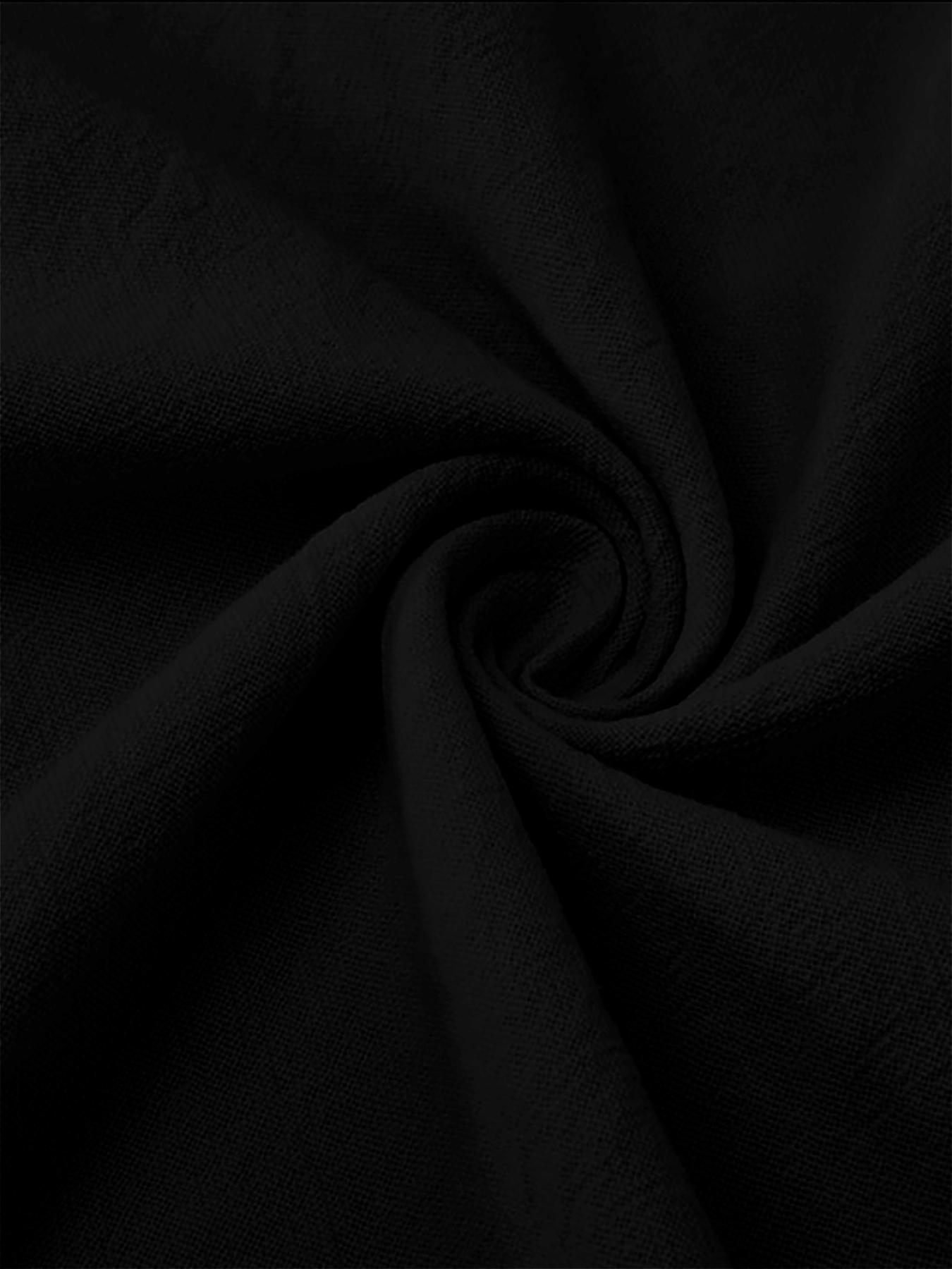 Elegant Black Henley Short-Sle - Summer Clothing Linen บทวิจารณ์และราคา