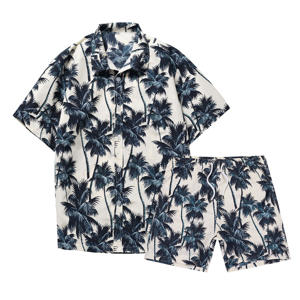 Hawaiian Coconut Tree 3D Print - Summer Clothing Sets บทวิจารณ์และราคา