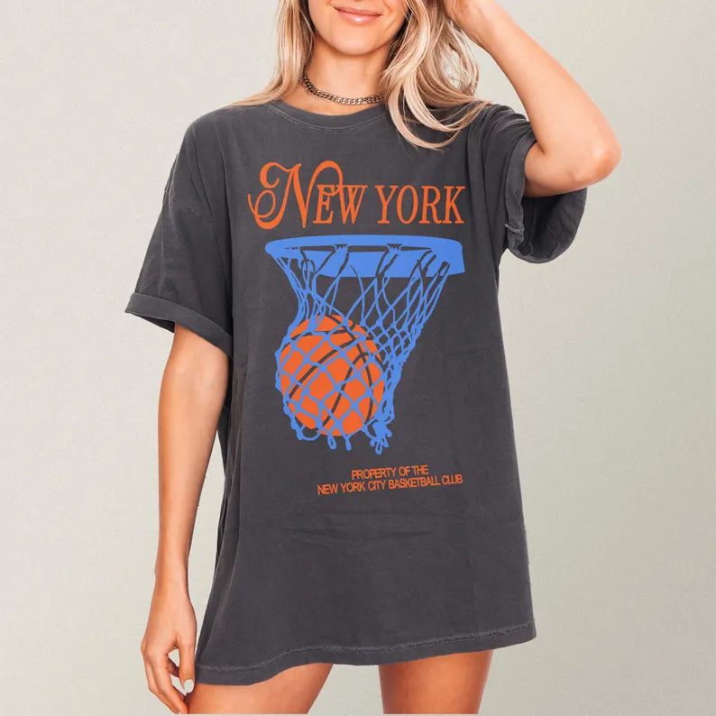 New York Basketball T-shirt Me - Summer Clothing Nyc บทวิจารณ์และราคา