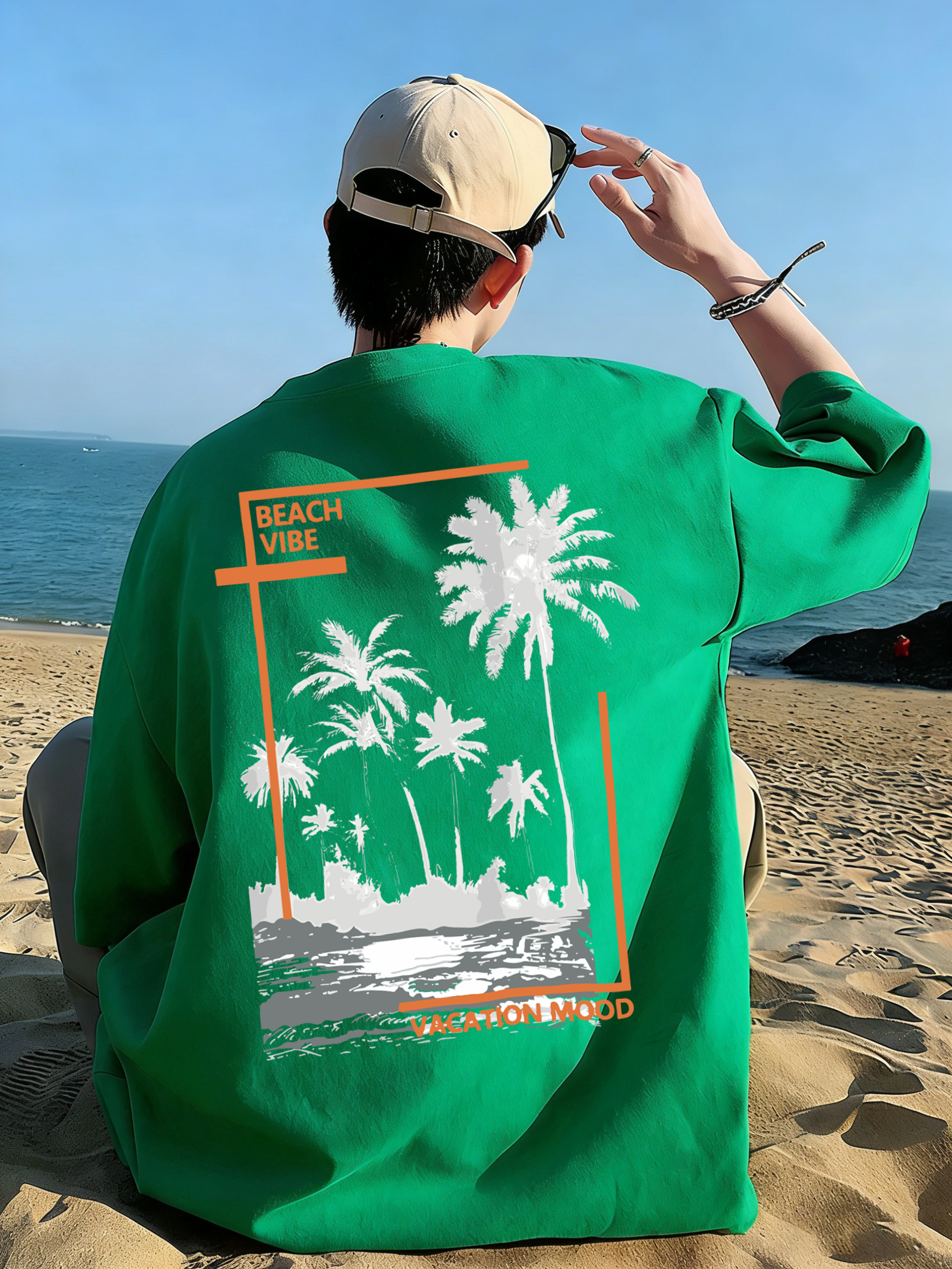 Beach Vacation Vibe Design T S - Summer Clothing Vibes บทวิจารณ์และราคา
