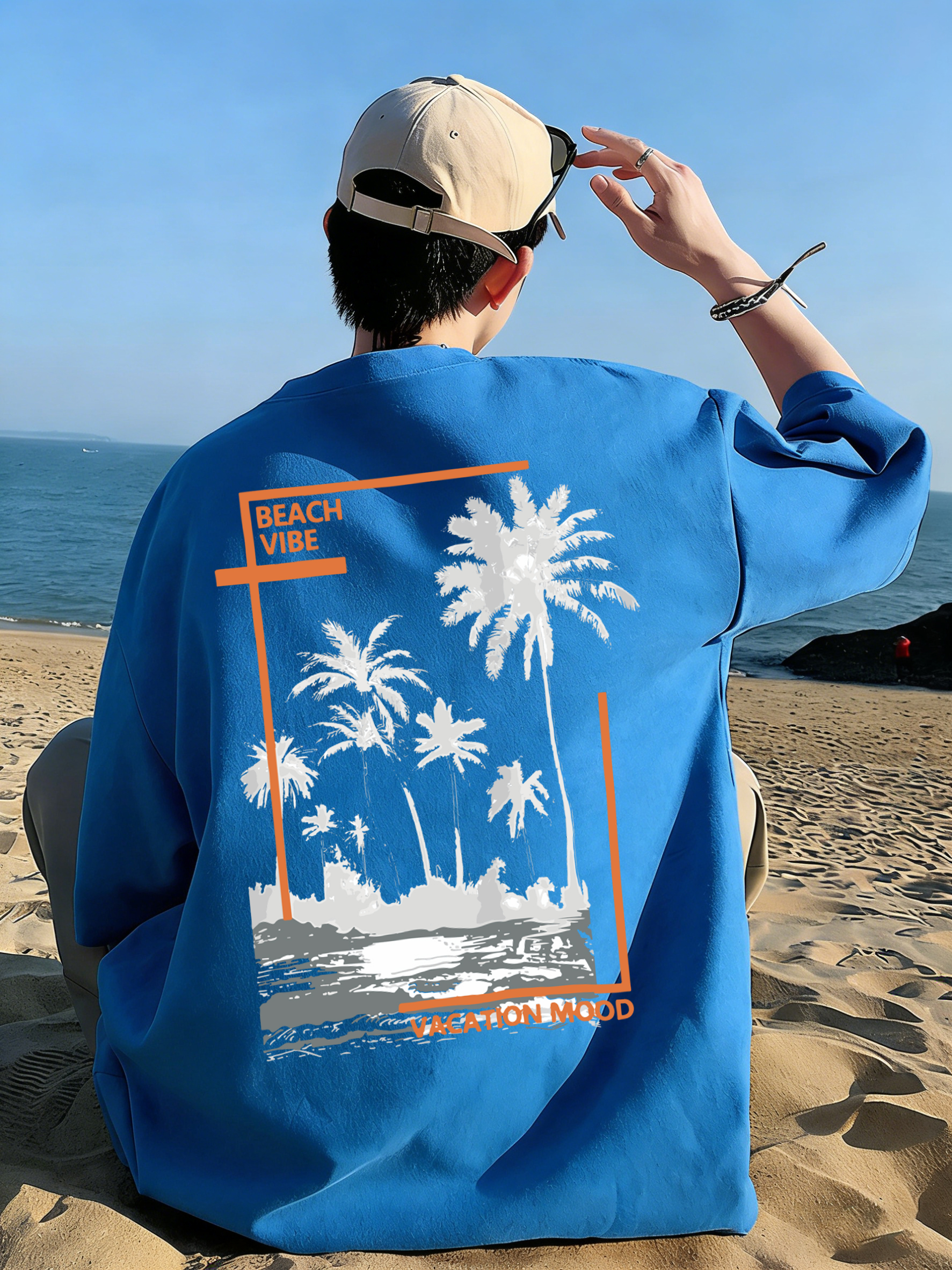 Beach Vacation Vibe Design T S - Summer Clothing Vibes บทวิจารณ์และราคา