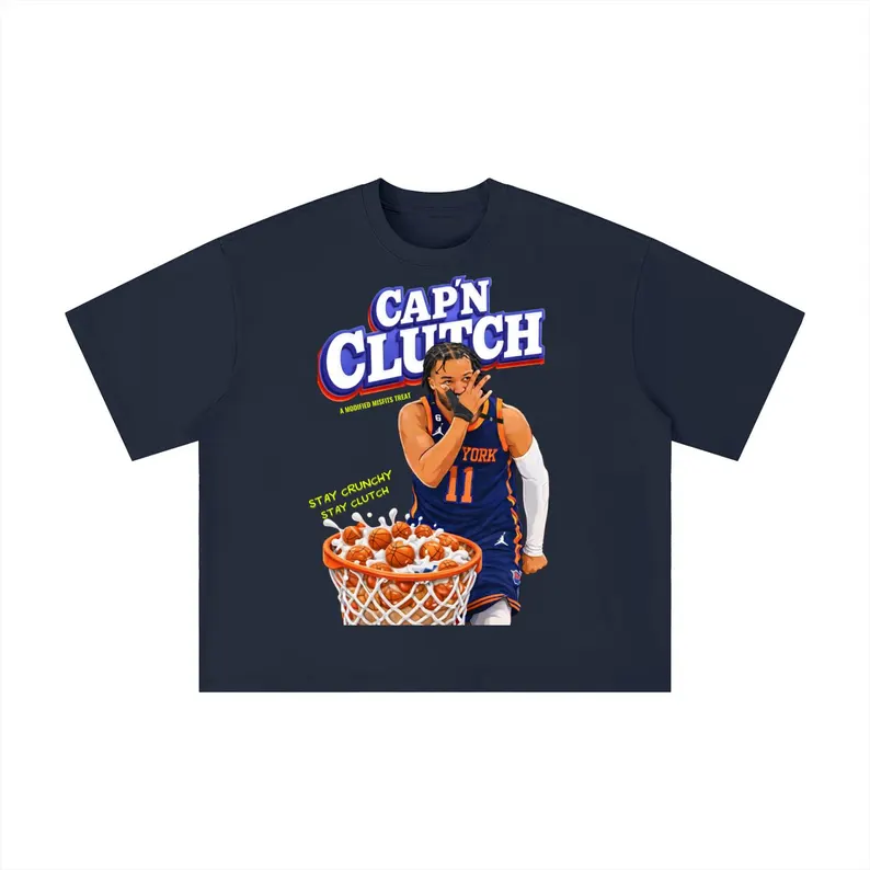 CAPN CLUTCH Knicks T-Shirt Men - Summer Clothing Nyc บทวิจารณ์และราคา