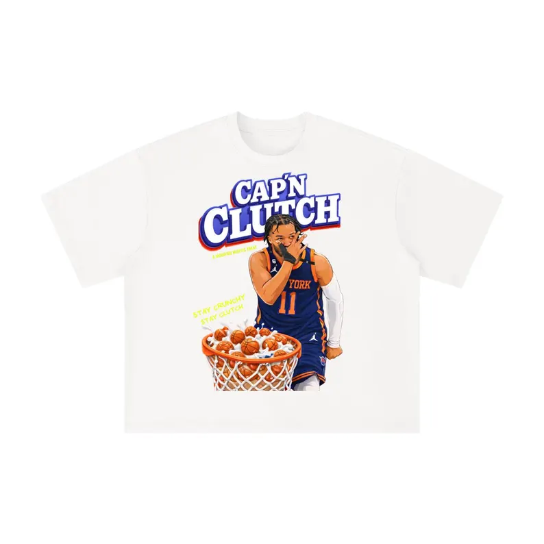 CAPN CLUTCH Knicks T-Shirt Men - Summer Clothing Nyc บทวิจารณ์และราคา