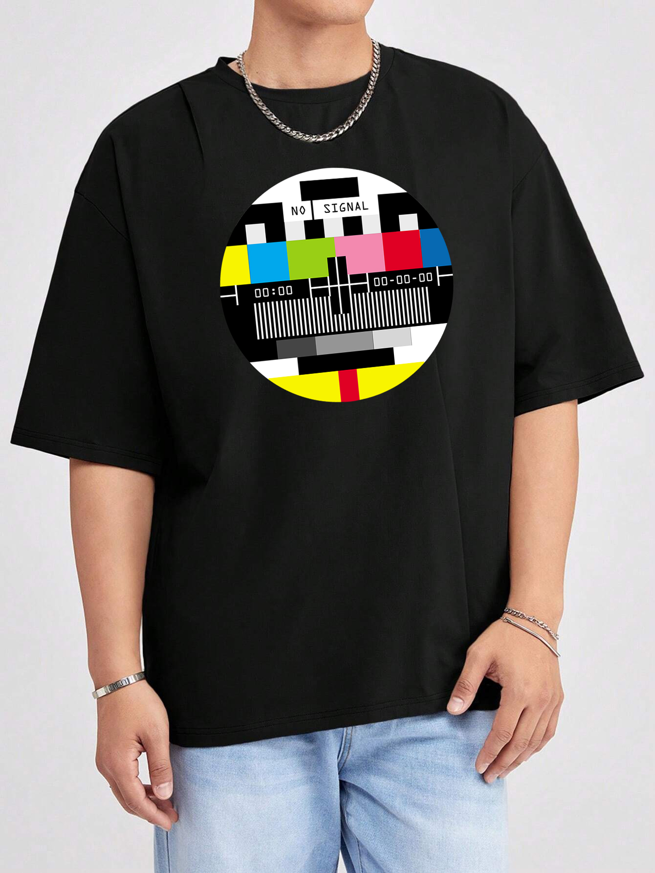 No Signal Tv Picture Pattern C - Summer Clothing Pictures บทวิจารณ์และราคา