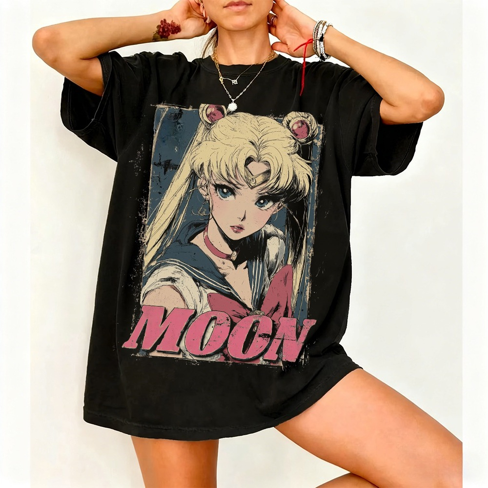 Sailor Moon Retro 90s Anime Gr - Summer Clothing Trends For Women บทวิจารณ์และราคา