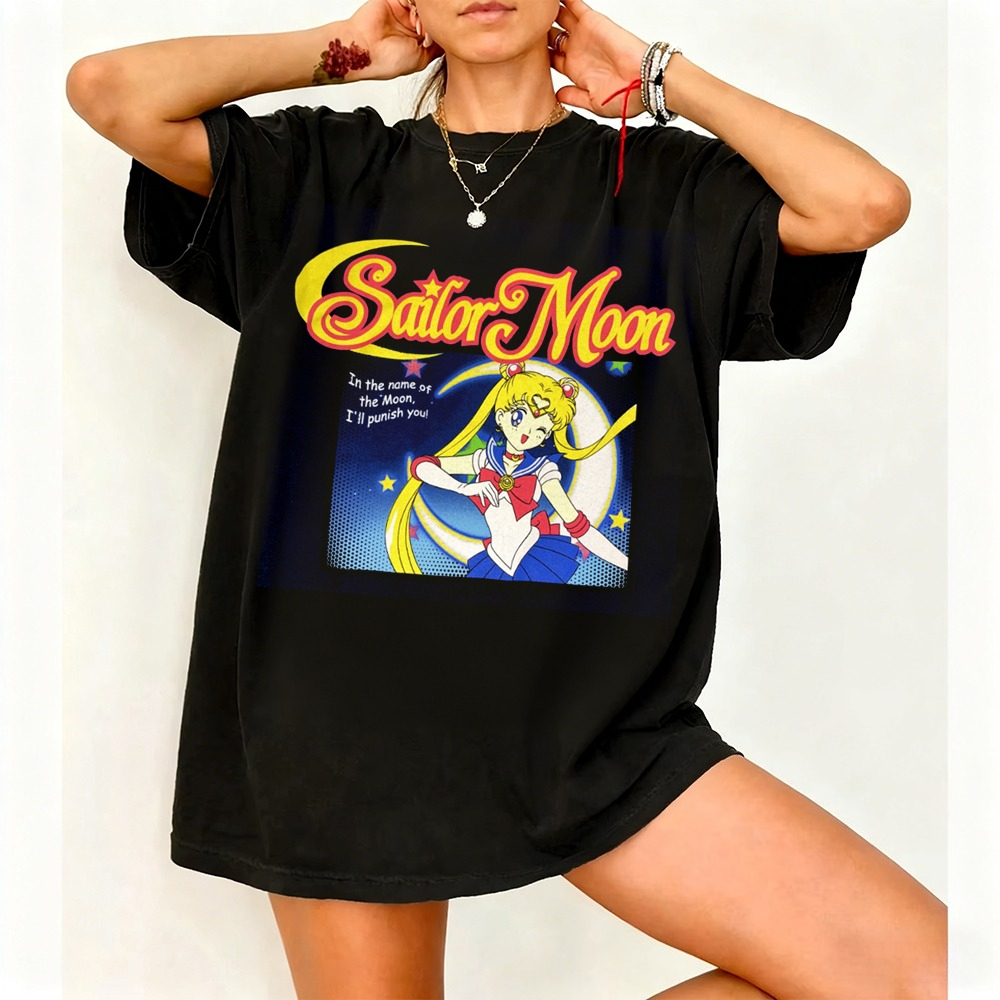 Sailor Moon Retro 90s Anime Gr - Summer Clothing Trends For Women บทวิจารณ์และราคา