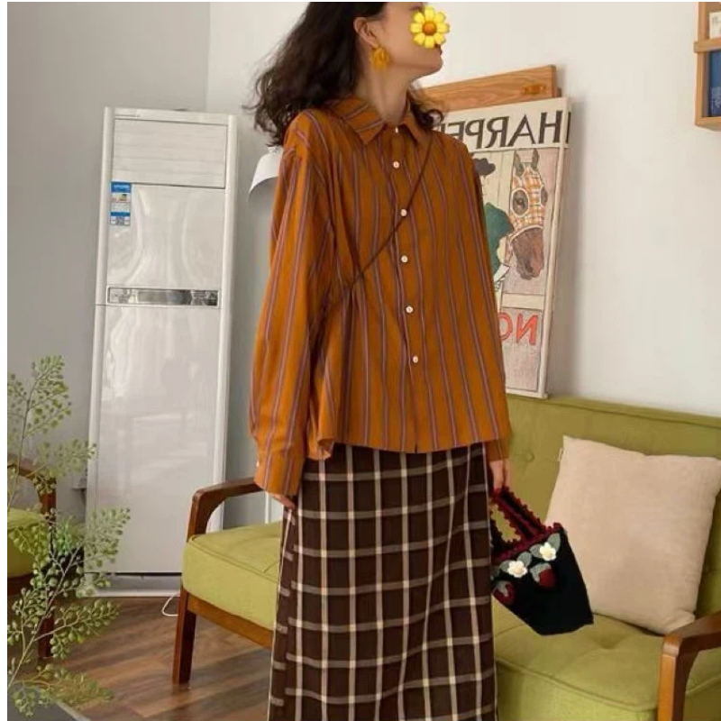 Spring New Striped Loose Casua - Summer Clothing Trends For Women บทวิจารณ์และราคา