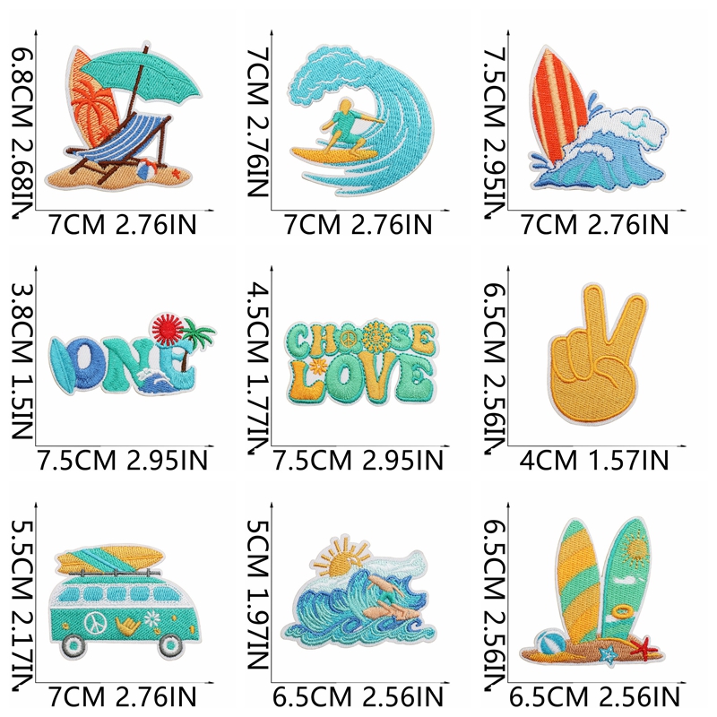 10PCS/lots Summer Beach Themed - Summer Clothing Pictures บทวิจารณ์และราคา