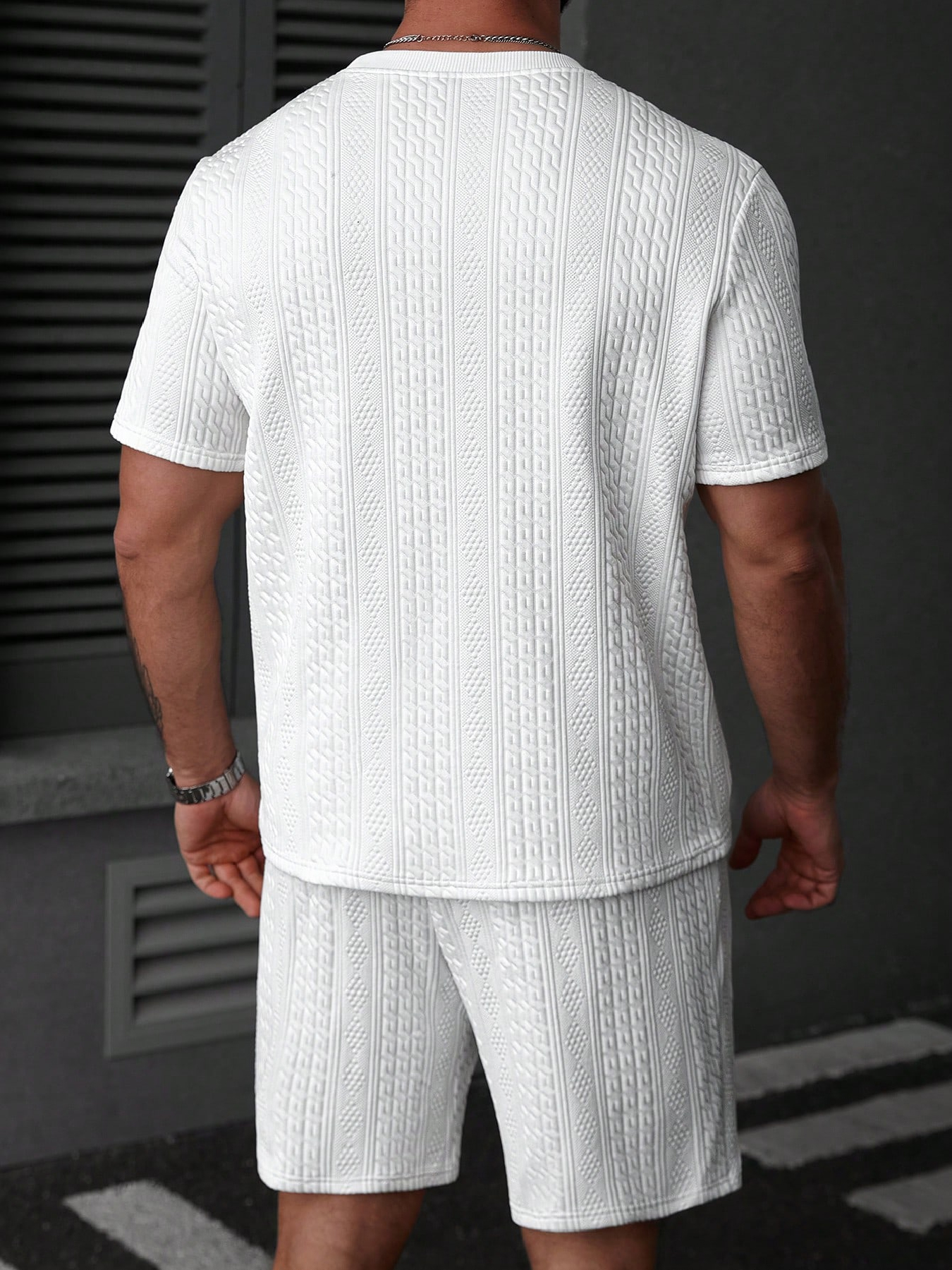 Casual men's polo shirt set, s - Summer Clothing Sets Men บทวิจารณ์และราคา