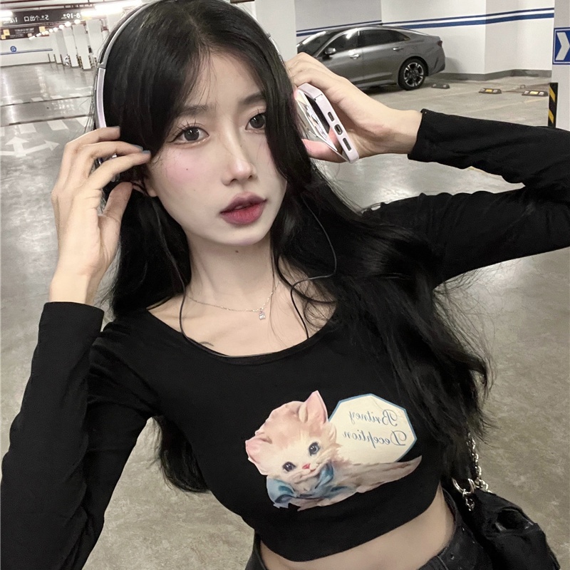 Crop Top T Shirts Elegant Wome - Summer Clothing Vibes บทวิจารณ์และราคา