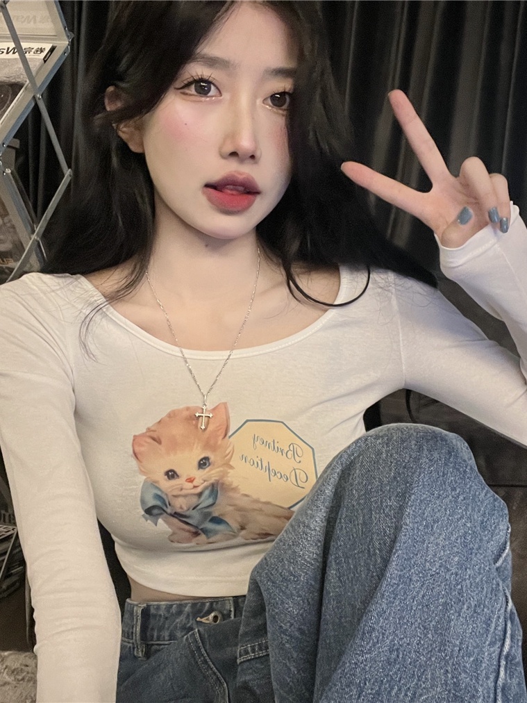 Crop Top T Shirts Elegant Wome - Summer Clothing Vibes บทวิจารณ์และราคา