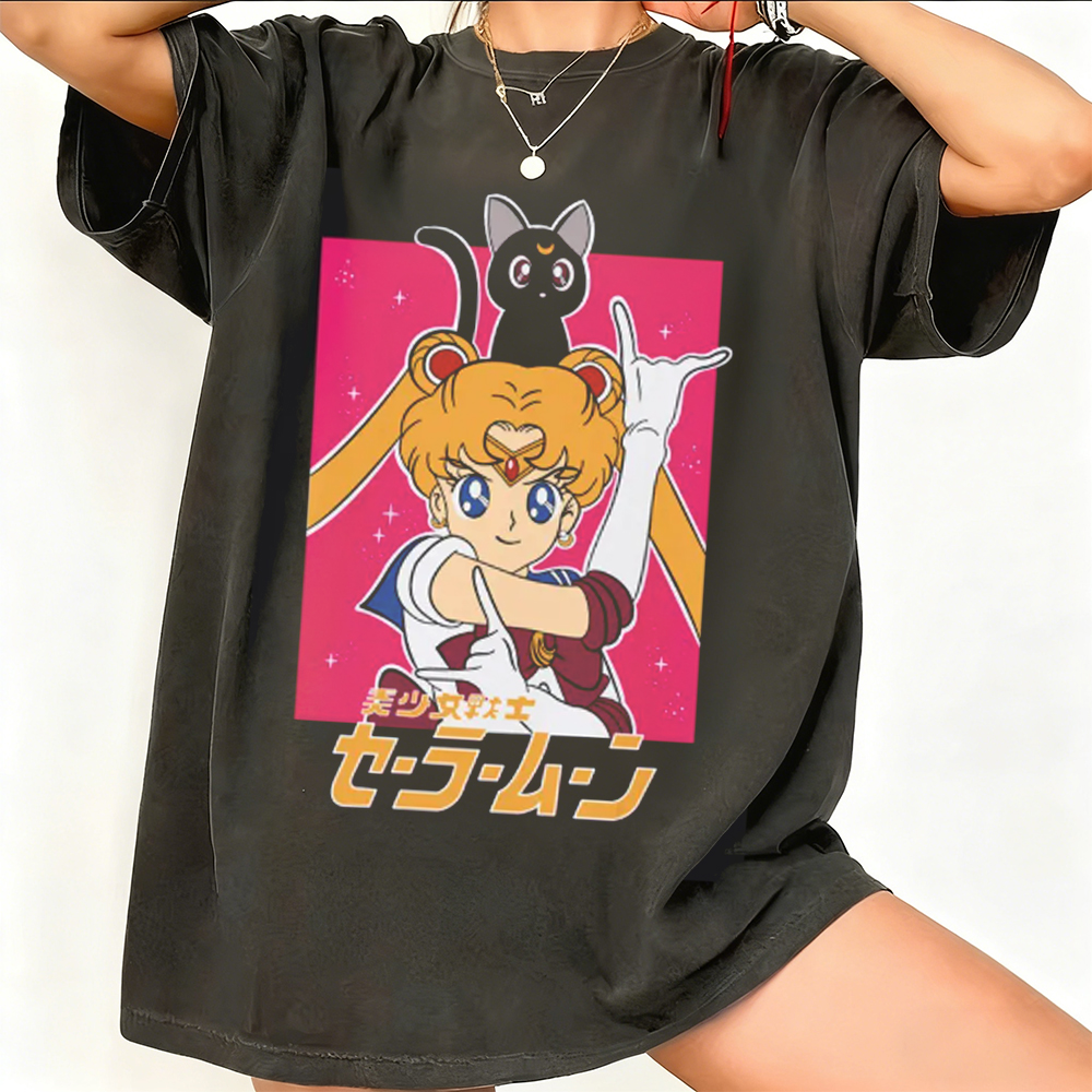 Sailor Moon Retro 90s Anime Gr - Summer Clothing Trends For Women บทวิจารณ์และราคา