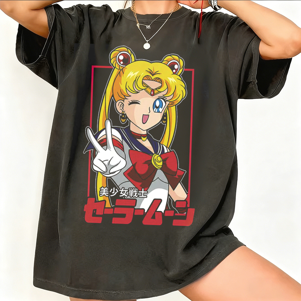 Sailor Moon Retro 90s Anime Gr - Summer Clothing Trends For Women บทวิจารณ์และราคา