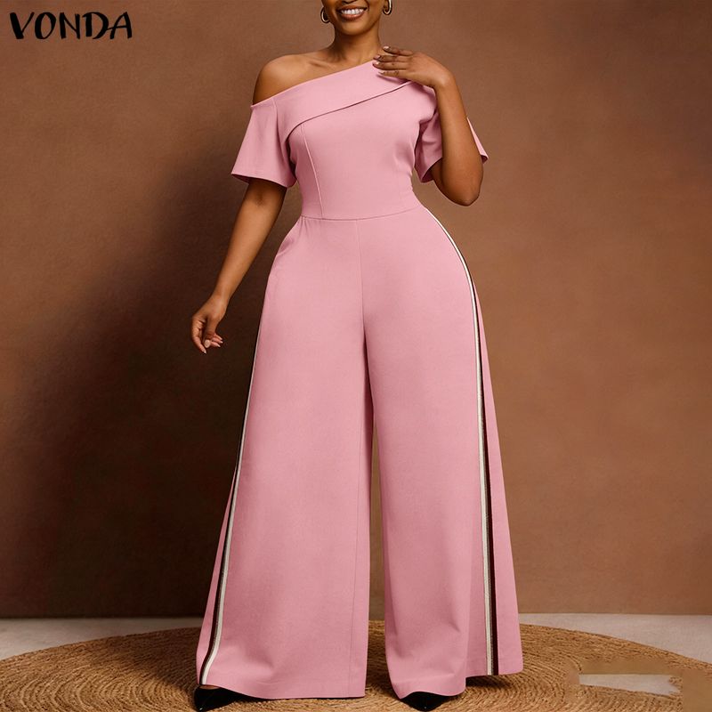 VONDA Summer Women Plus Size J - Romper Playsuit Women บทวิจารณ์และราคา