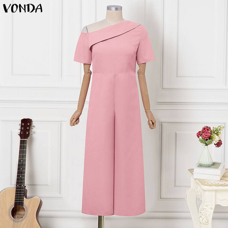 VONDA Summer Women Plus Size J - Romper Playsuit Women บทวิจารณ์และราคา