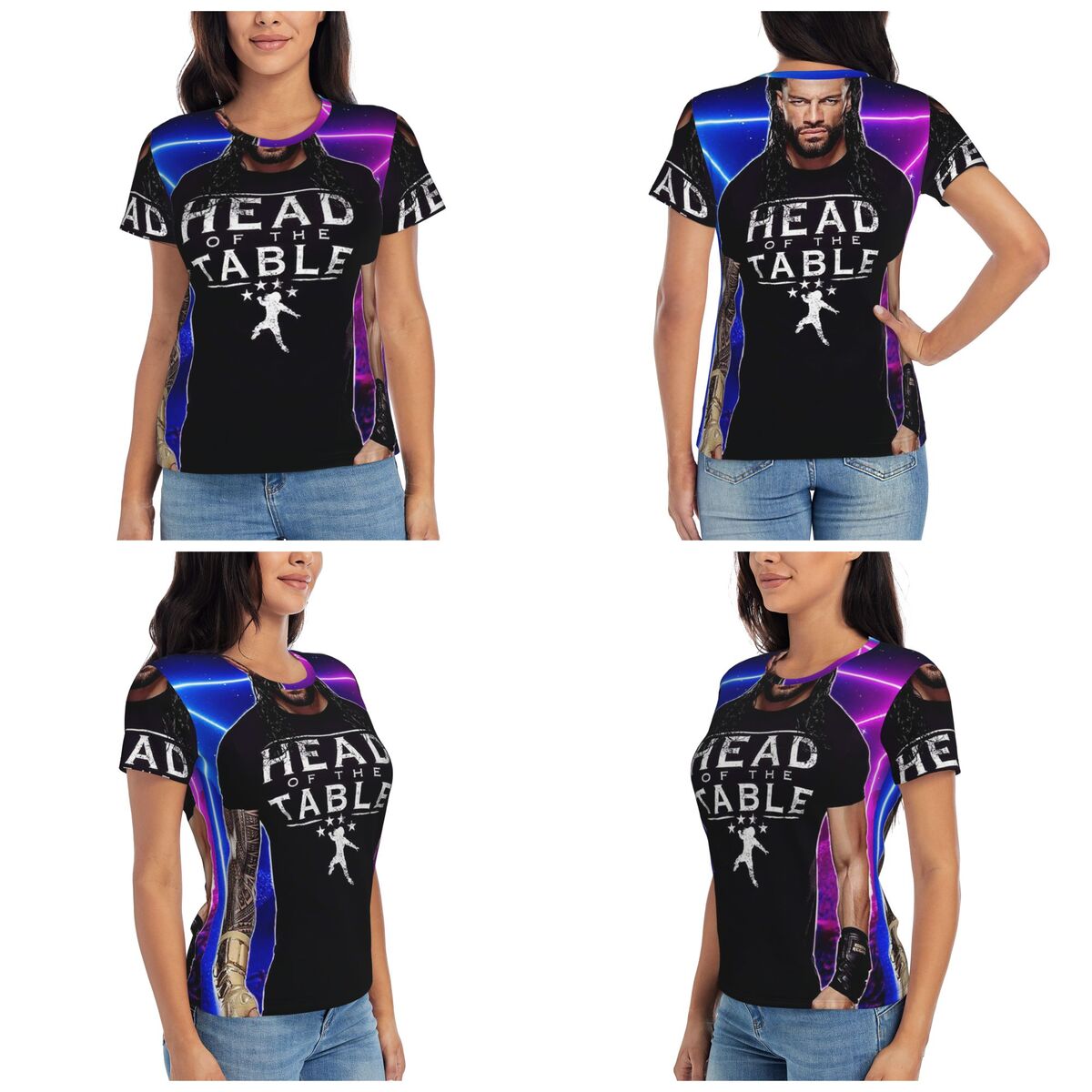 Wrestler Roman Reigns Wrestlin - Summer Reign Clothing บทวิจารณ์และราคา