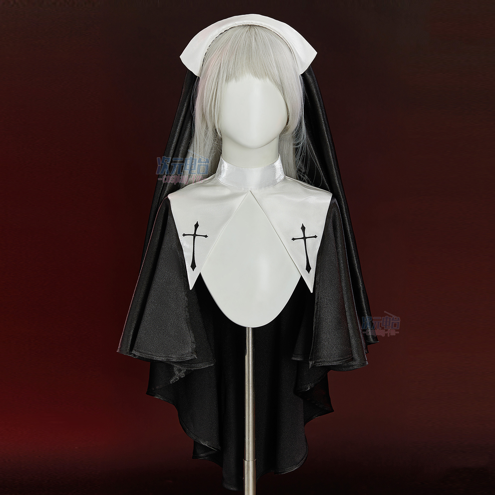 Nun Cosplay Costume Women Sexy - Romper Playsuit Women บทวิจารณ์และราคา