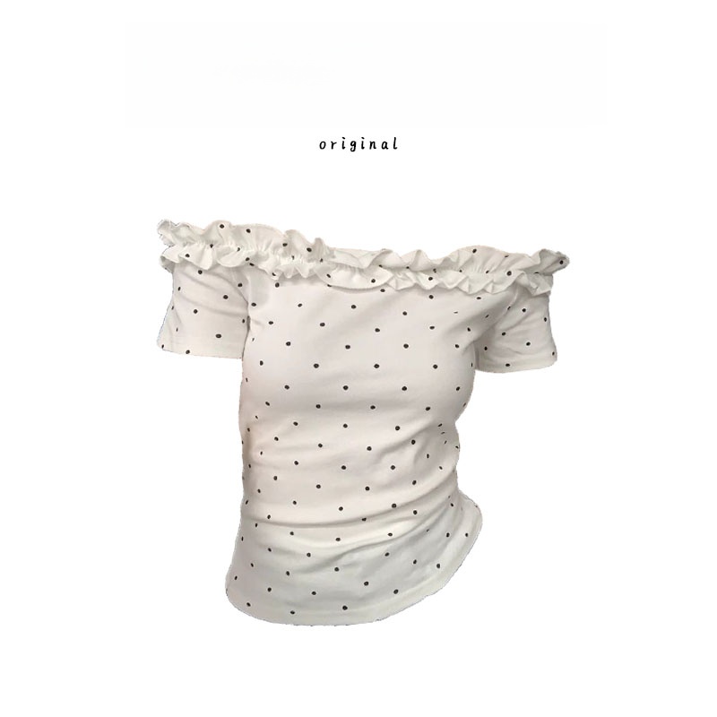 Summer 2025 Polka Dot Lace Tri - Summer 2025 Clothing Essentials บทวิจารณ์และราคา