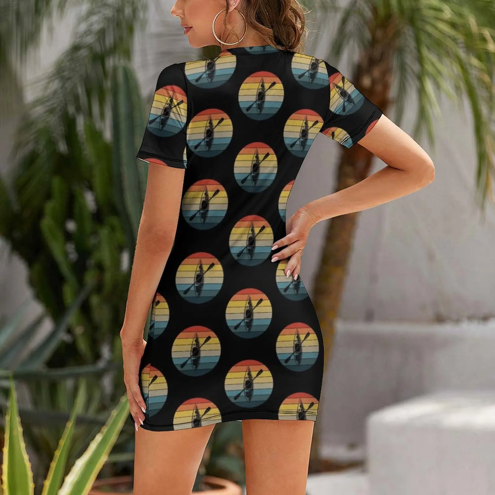 Kayaking Old Retro Short-Sleev - Summer Kayaking Clothing บทวิจารณ์และราคา