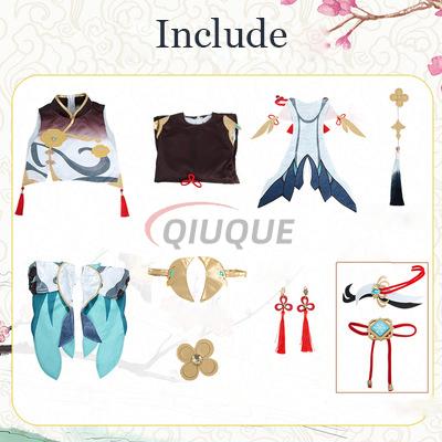 Game Genshin Impact Shenhe Cos - Romper Playsuit Women บทวิจารณ์และราคา
