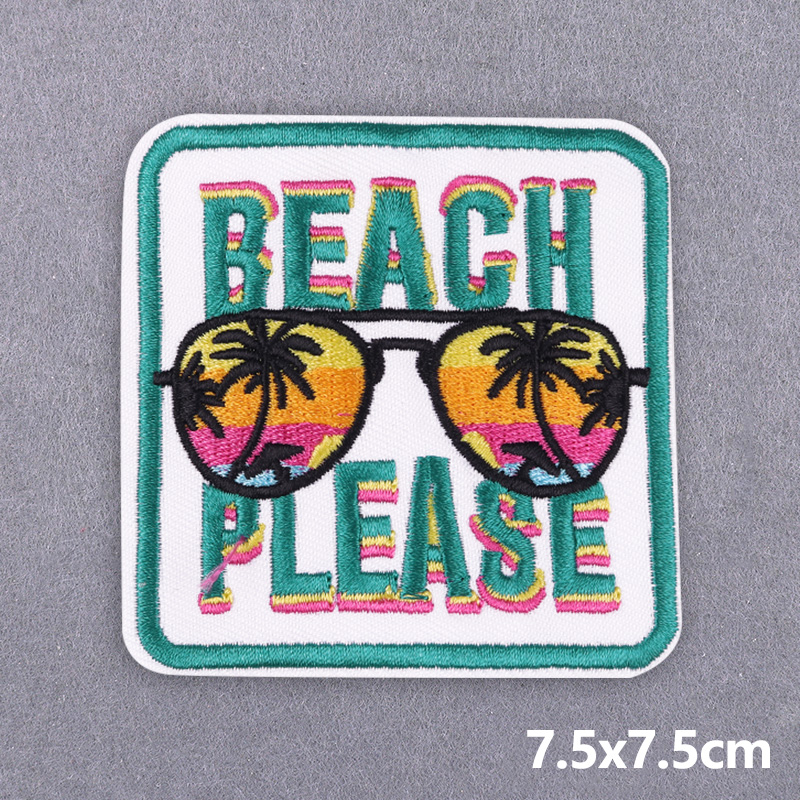 5PCS Play Ball Embroidered Pat - Summer Clothing Vibes บทวิจารณ์และราคา