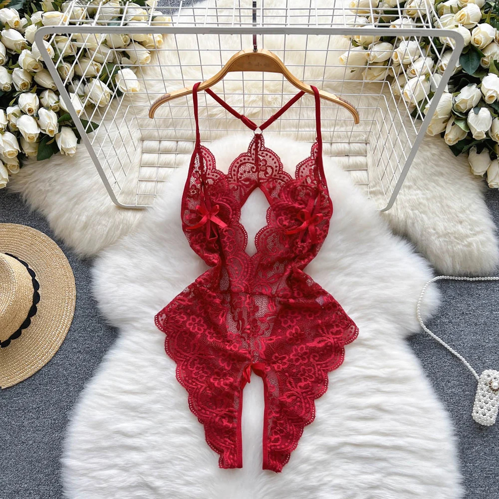 Hollow Backless Strap Playsuit - Romper Playsuit Women บทวิจารณ์และราคา