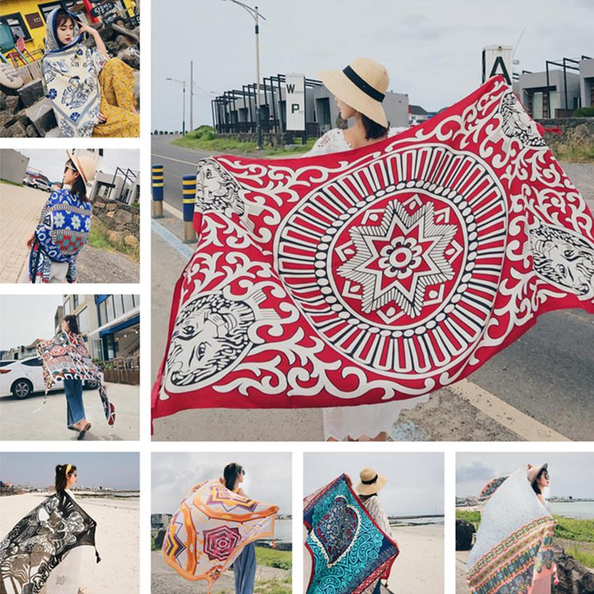 2018 New 90x180cm Twill cotton - Sarong Pareo Wrap บทวิจารณ์และราคา