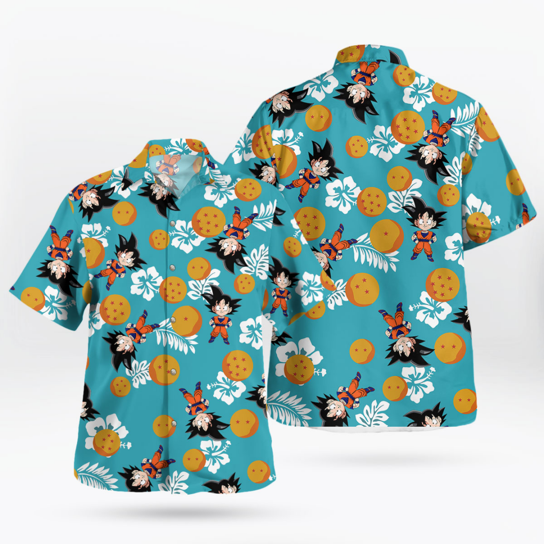 2026 Goku Dragon Ball Hawaiian - Summer Clothing Vibes บทวิจารณ์และราคา