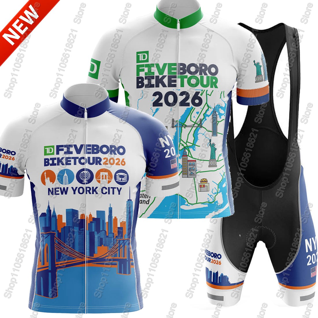 NYC-Cycling-Tour 2026 Team Jer - Summer Clothing Nyc บทวิจารณ์และราคา