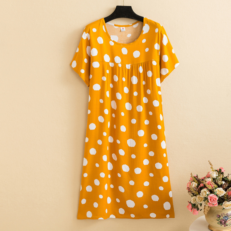 New 2023 Casual Vintage Summer - Summer Clothing Modest บทวิจารณ์และราคา