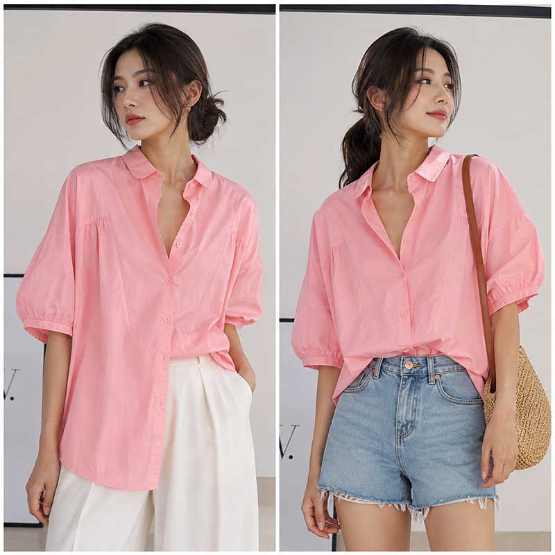 Temperament Five-sleeved Blous - Summer Clothing Trends For Women บทวิจารณ์และราคา