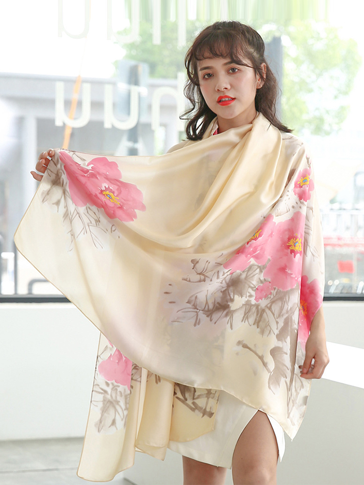 High Quality Elegant Women Sil - Sarong Pareo Wrap บทวิจารณ์และราคา