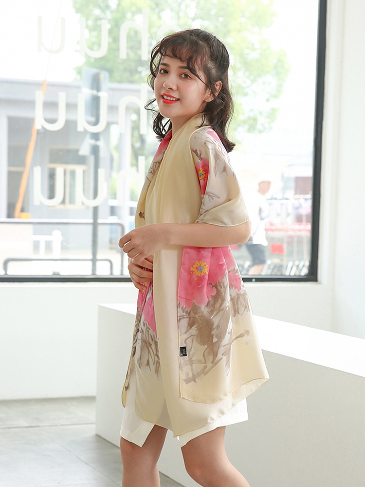 High Quality Elegant Women Sil - Sarong Pareo Wrap บทวิจารณ์และราคา