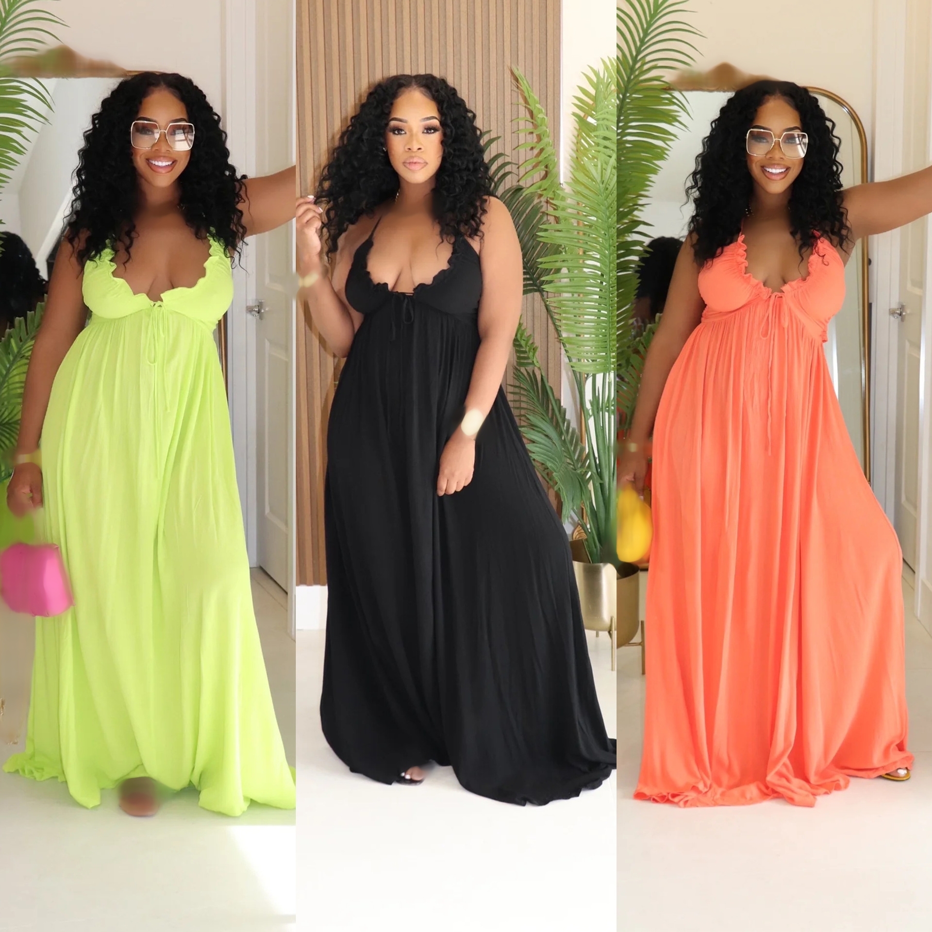 long dresses 2025 woman party  - Summer Clothing Model บทวิจารณ์และราคา