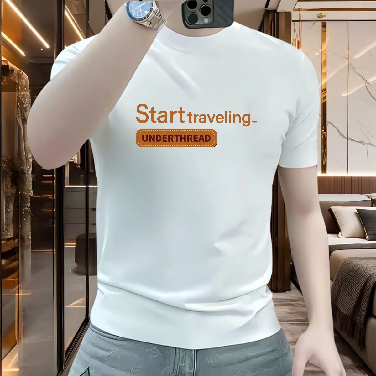 New 2025 Men's Summer Short Sl - Summer 2025 Clothing Essentials บทวิจารณ์และราคา