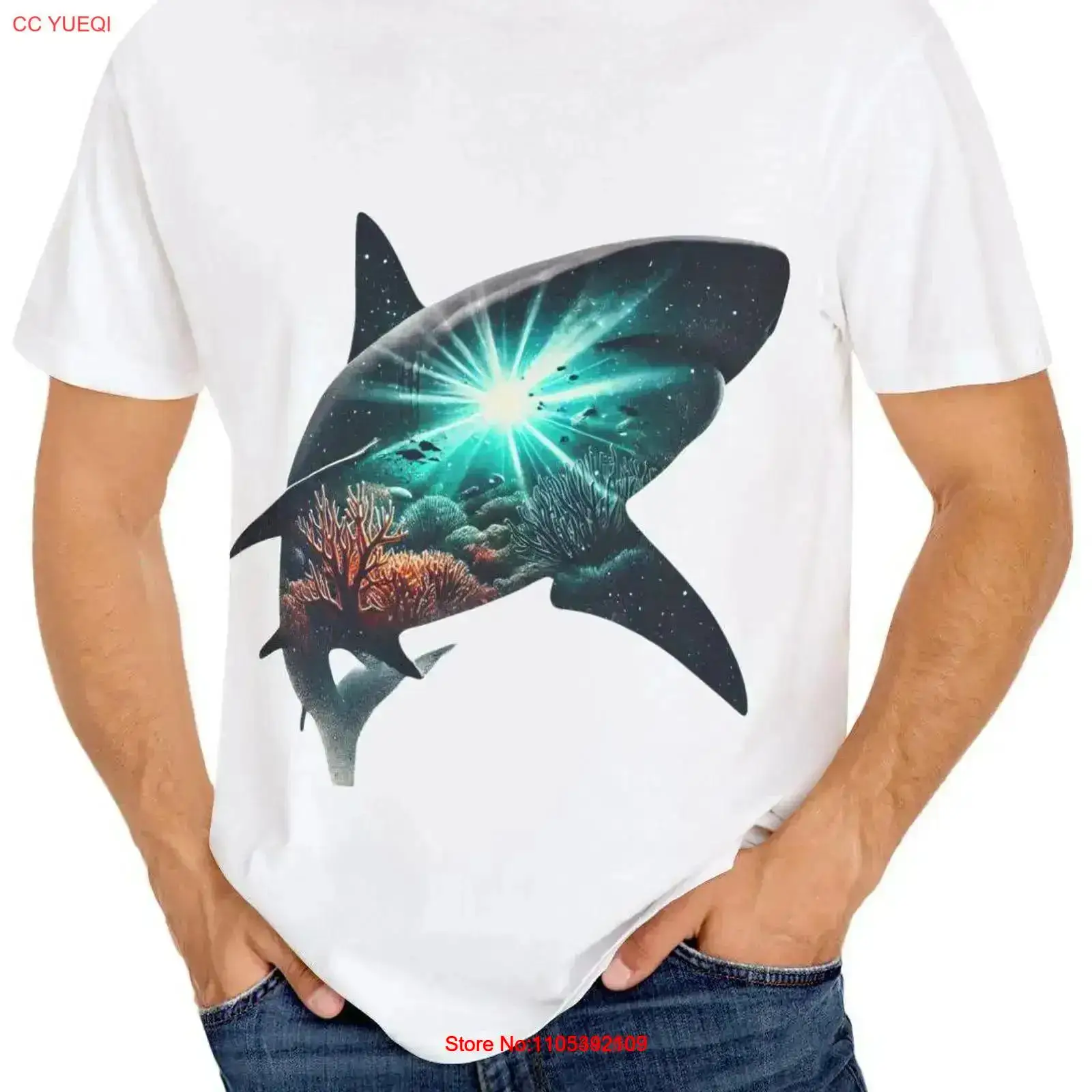Ocean Inspired Garment Dyed T  - Summer Clothing Vibes บทวิจารณ์และราคา