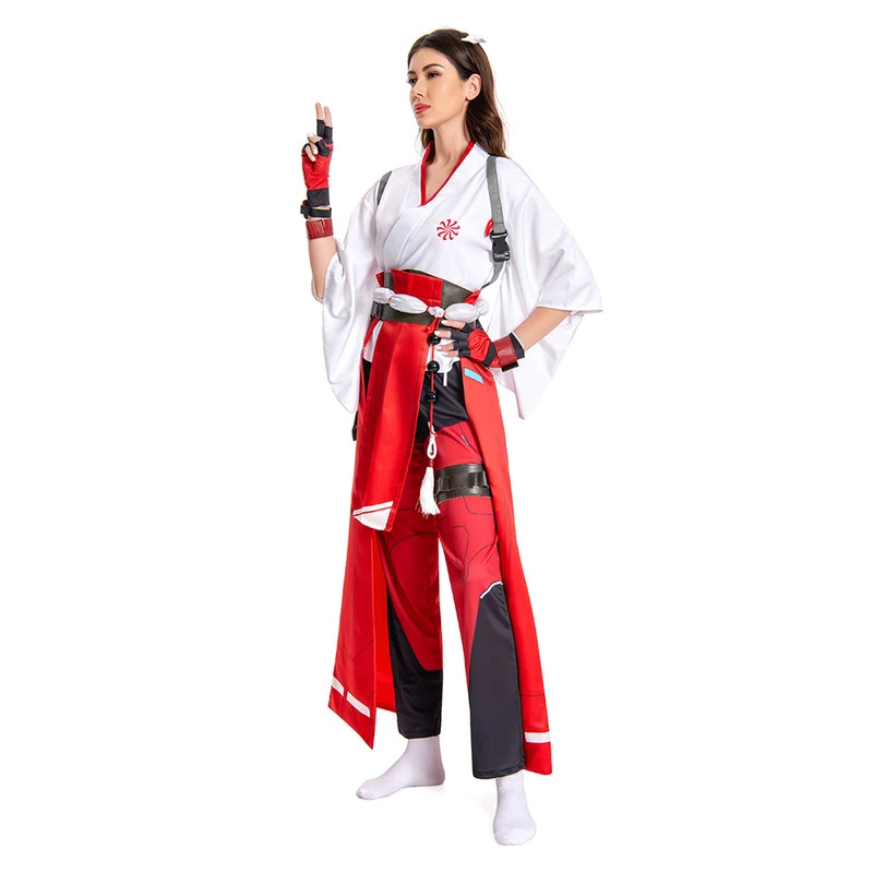 Game OW Kiriko Cosplay Costume - Romper Playsuit Women บทวิจารณ์และราคา