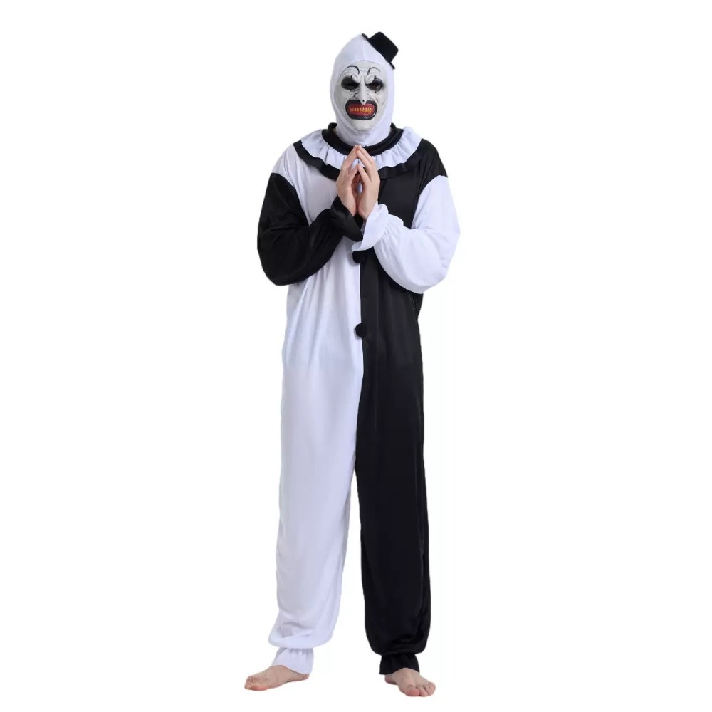 Terrifier Art Clown Joker Cosp - Romper Playsuit Women บทวิจารณ์และราคา