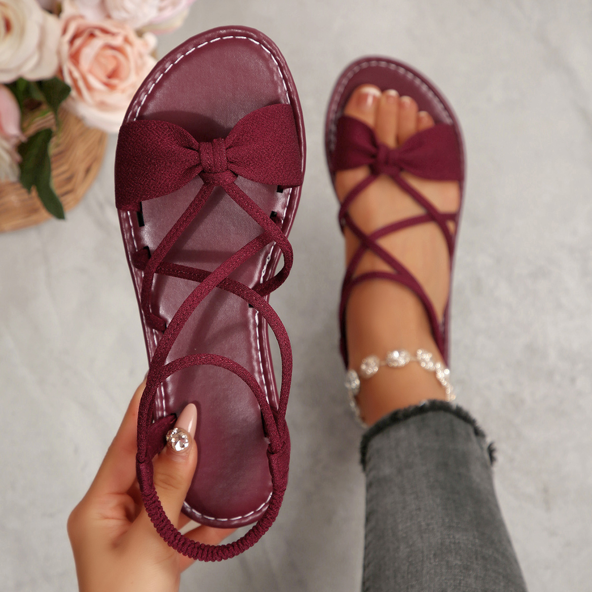 Women Sandals 2026 New Open To - Summer Clothing Modest บทวิจารณ์และราคา